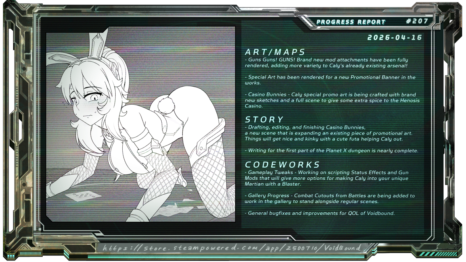 Progress Report #207 - April 2026