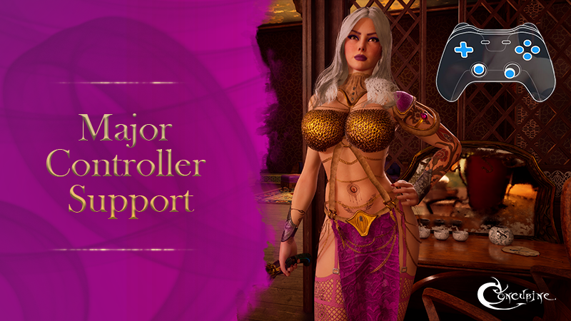 Concubine - Major Controller Support, Build Mode & New Content - Steam News