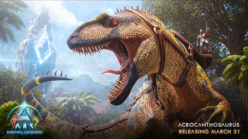 Community Crunch 498: Introducing Acrocanthosaurus from ARK: Additions!