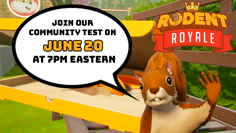Rodent Rumble Rodent Rumble Playtest - Join us on JUNE 20th for our Community Beta ...