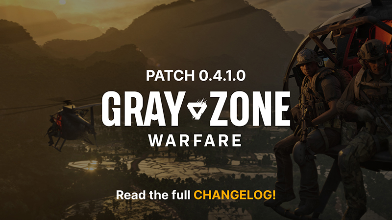 Patch 0.4.1.0 Now Live - Changelog