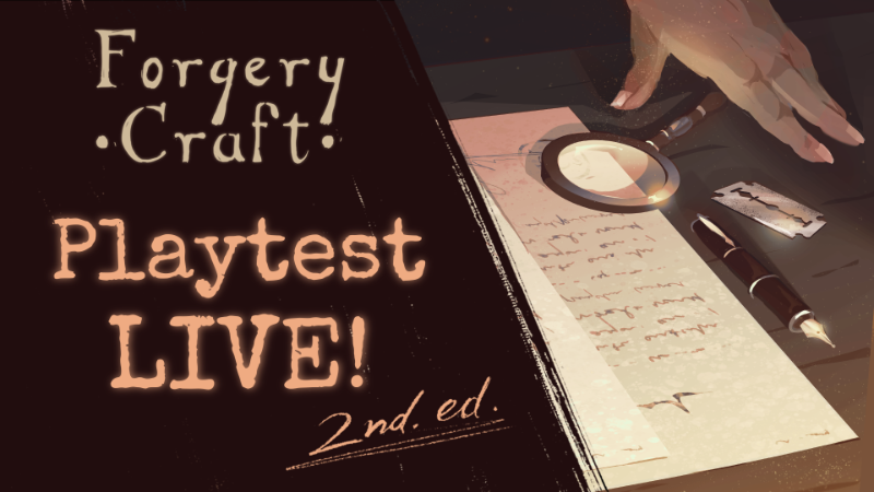 Forgery Game Forgery Craft - 🔓 The 2nd Forgery Craft Playtest STARTS NOW - Sign-ups ...