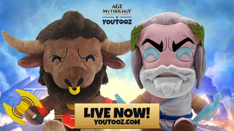 Age of Mythology: Retold Plushies Have Arrived!