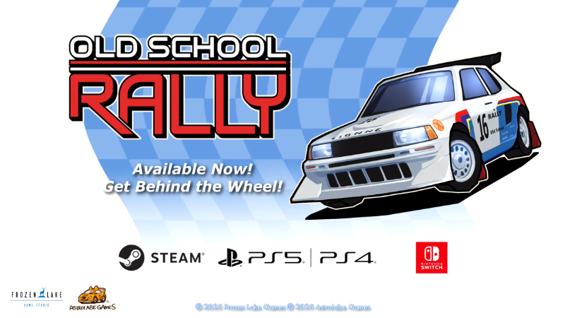 Old School Rally - Old School Rally Drifts Out of Early Access