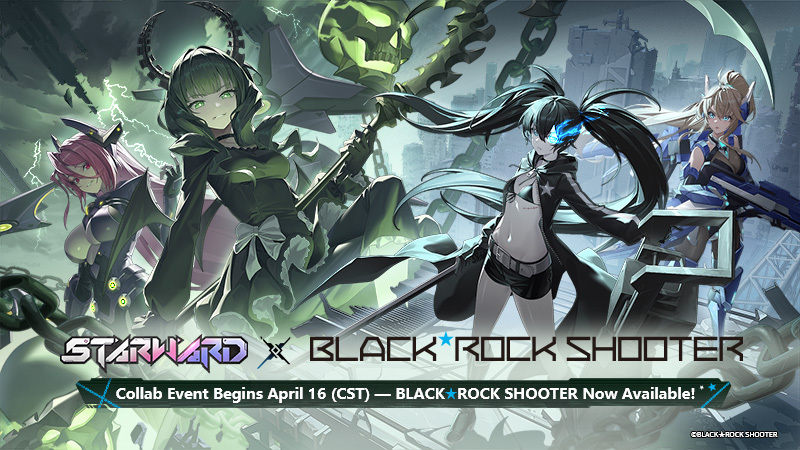 Starward × BLACK★ROCK SHOOTER Collaboration is Now Live!