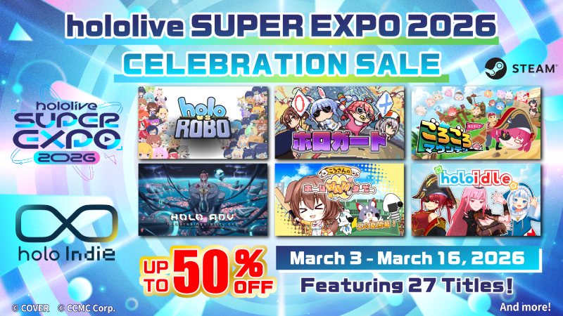 hololive SUPER EXPO 2026 Celebration SALE!