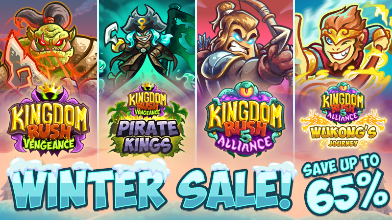 Kingdom Rush 5: Alliance TD - The Winter Sale is Here! - Steam News