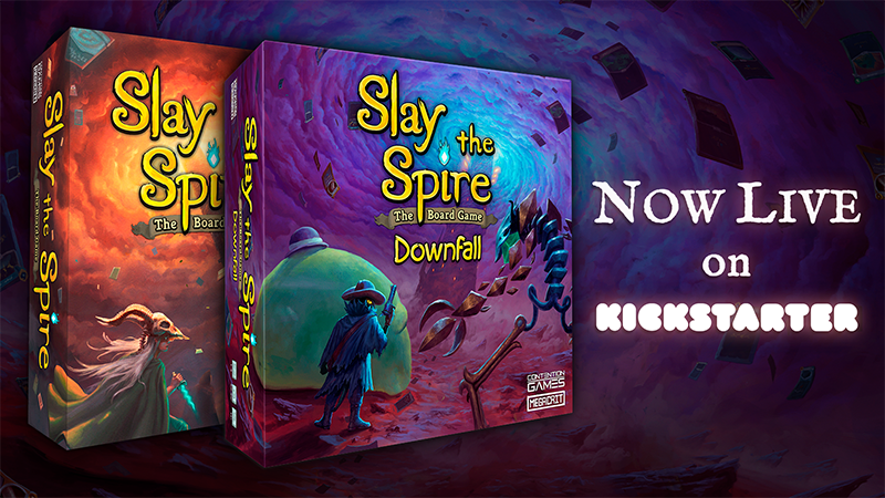 Slay the Spire: The Board Game - Downfall Expansion Kickstarter Now Live!