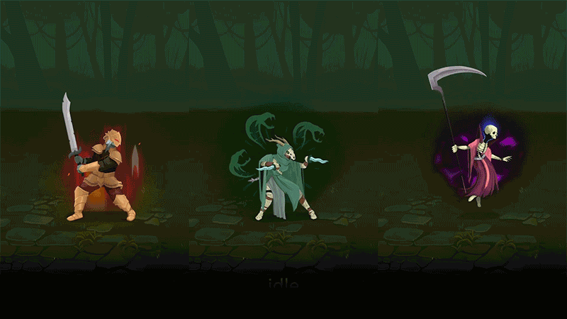 Slay the Spire 2 character form visual effects