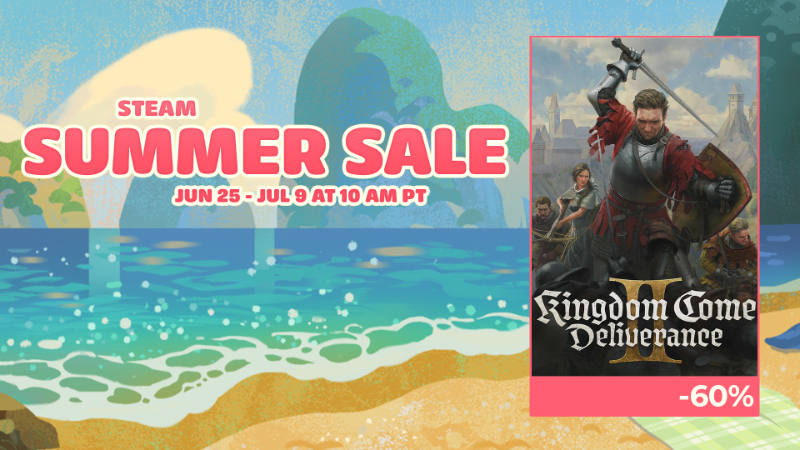 Kingdom Come: Deliverance II — скидка до 60% в рамках летней распродажи Steam!
