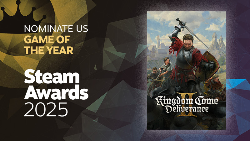KCD II Competing for Steam’s Game of the Year KCD II Competing for Steam’s Game of the Year