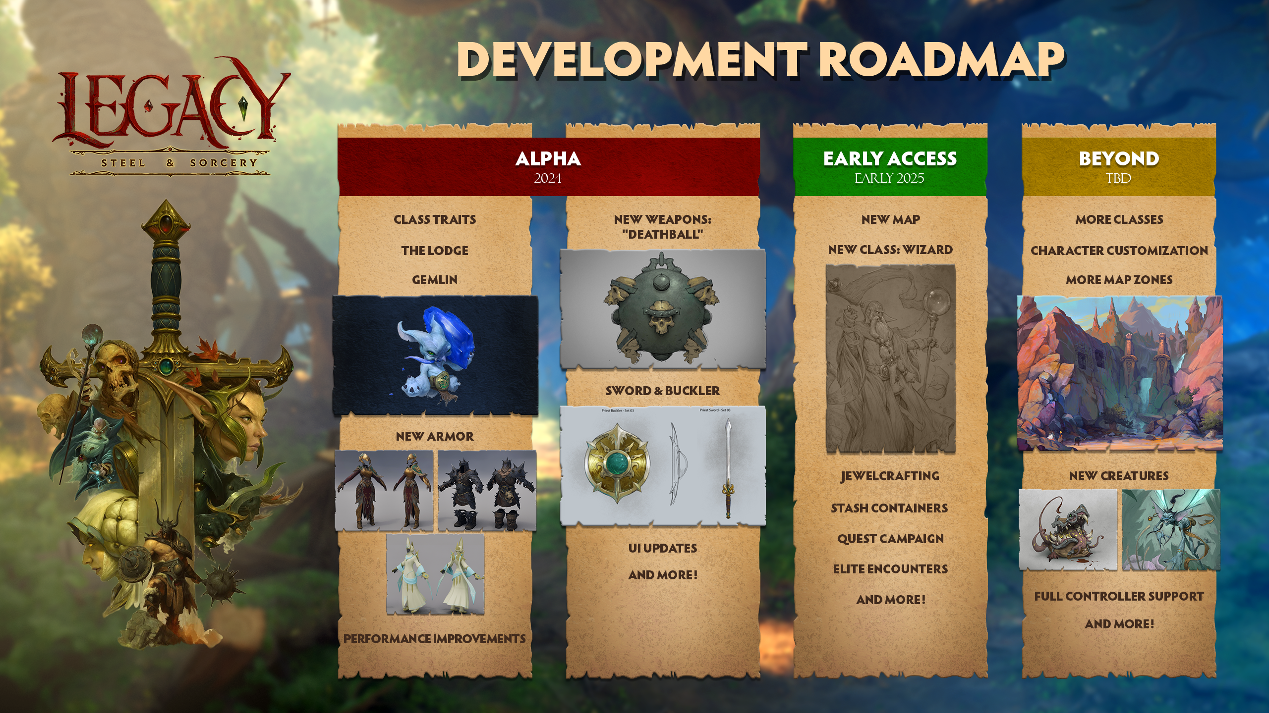 NEWS - Legacy : Steel & Sorcery : Feuille de route 2024 1 5f7ed5efeda1d5dea9e75b88d52003eb52a247e4 | RPG Jeuxvidéo