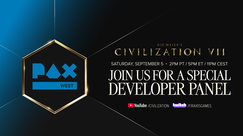 Civilization comes to PAX West 2026 on September 5!