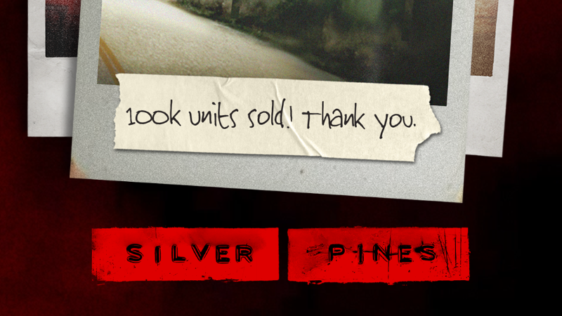Silver Pines has passed 100,000 units sold across all platforms!