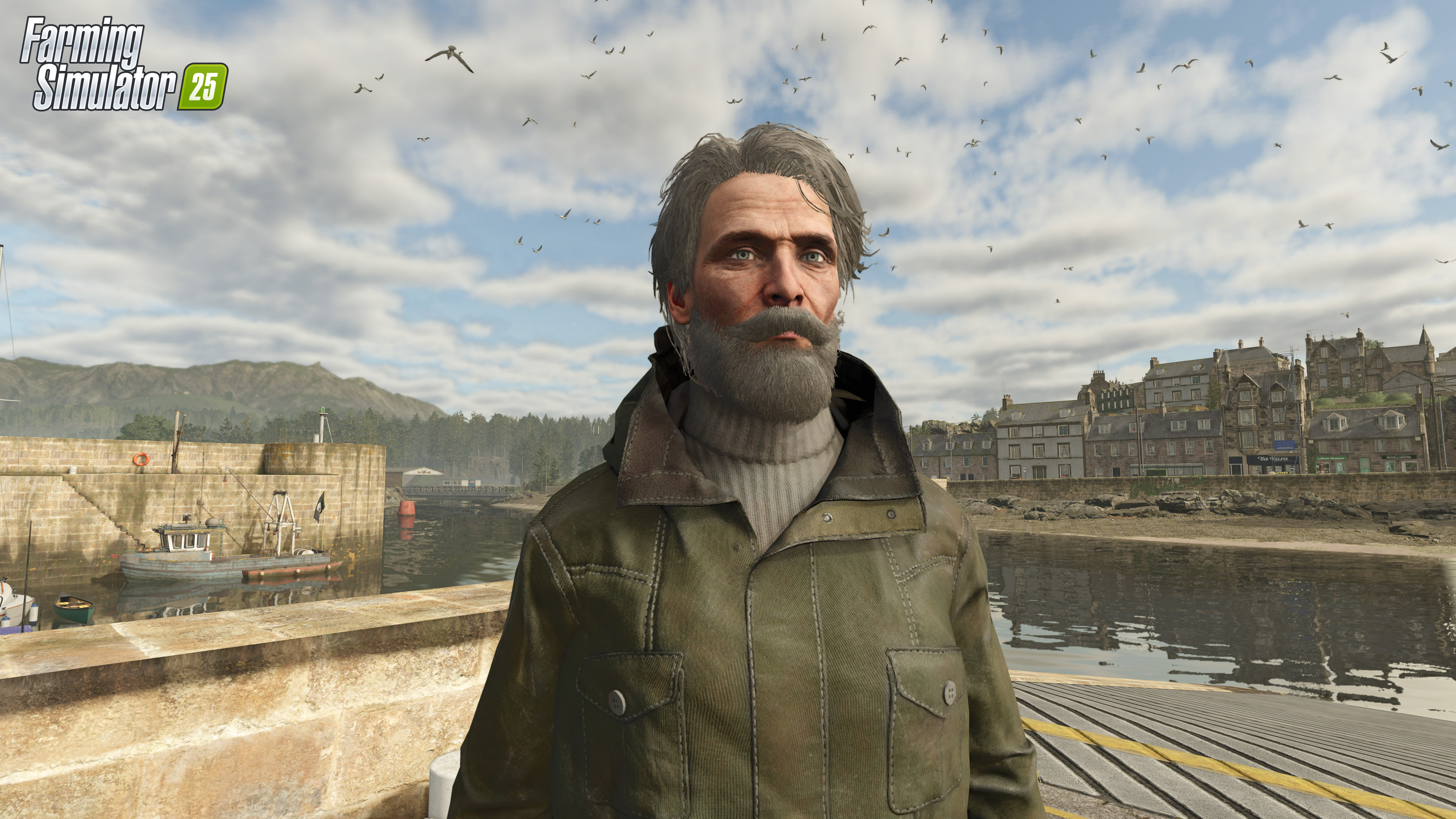 Alasdair by the quay