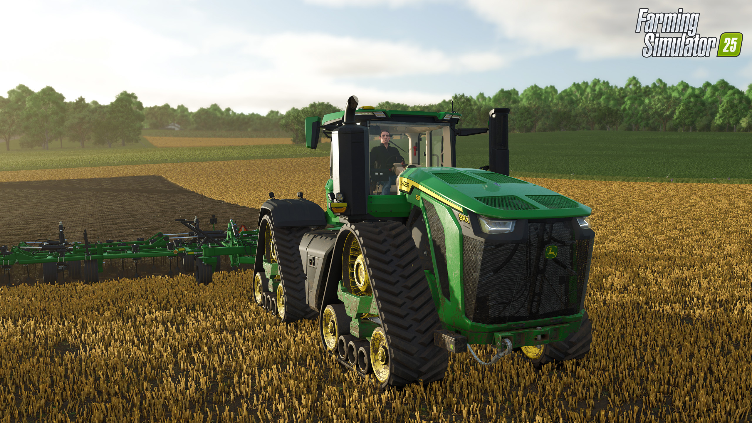 John Deere 9RX in the field