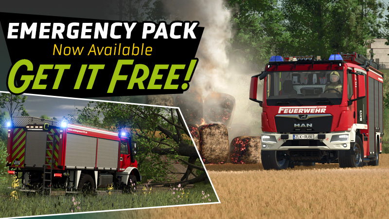 Emergencies in Farming Simulator 25: Free Emergency Pack Now Available!