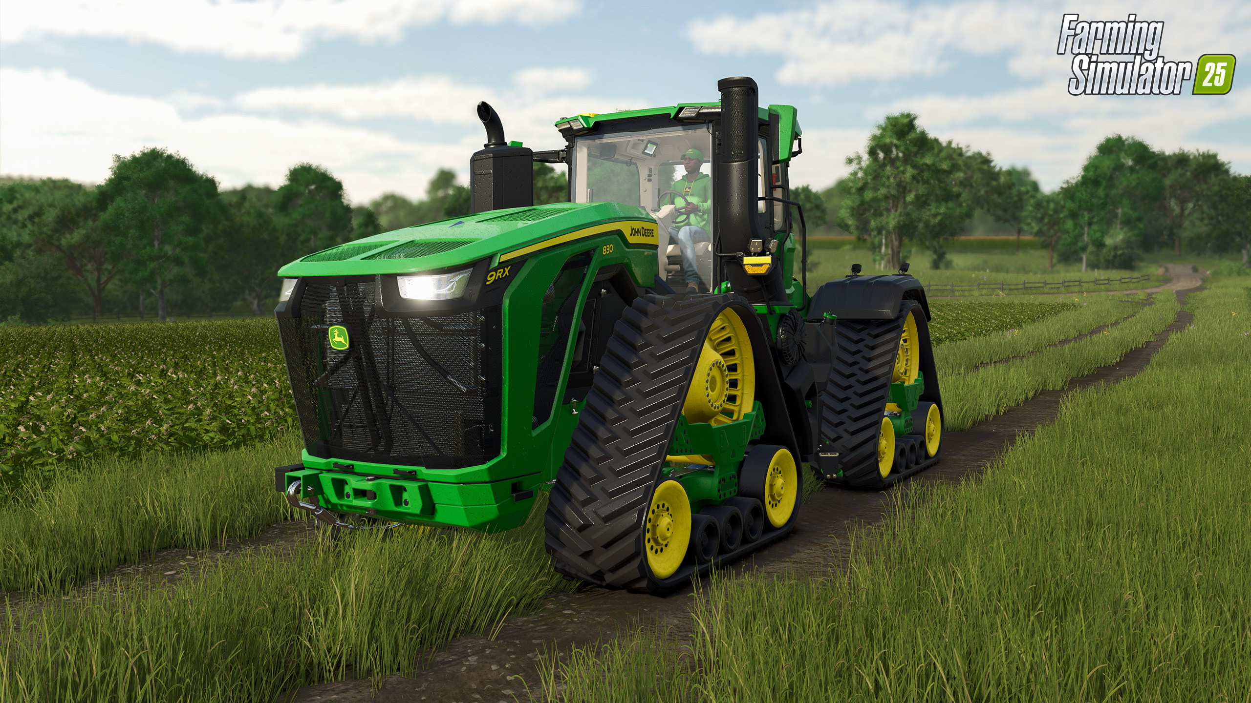 John Deere 9RX side view