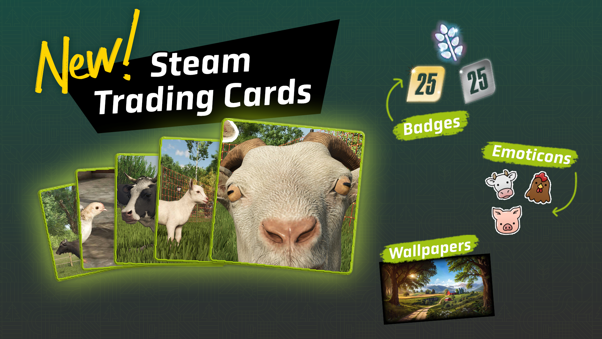 Farming Simulator 25 Trading Cards