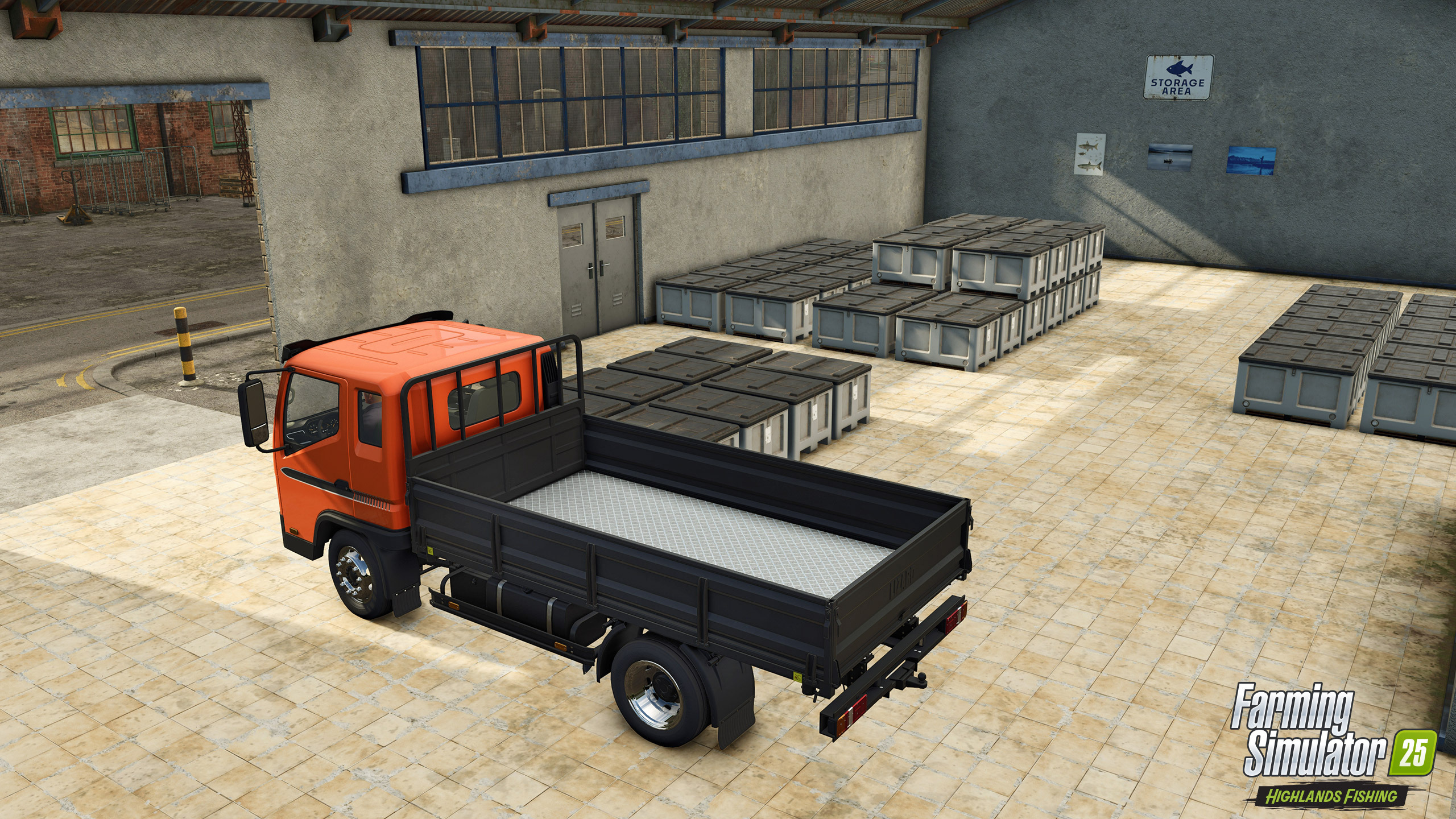 Transporting boxes to market