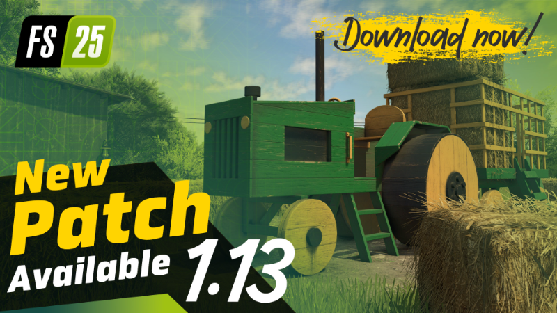 Patch 1.13 Released for FS25