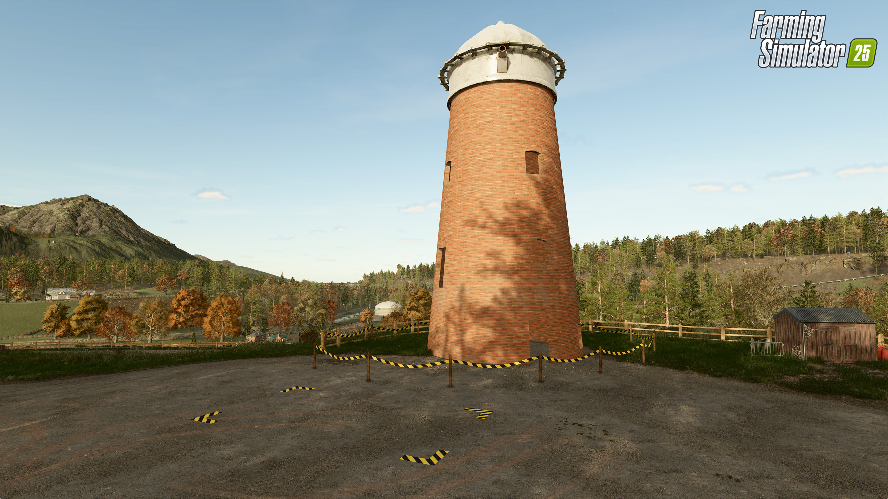 castle and surroundings