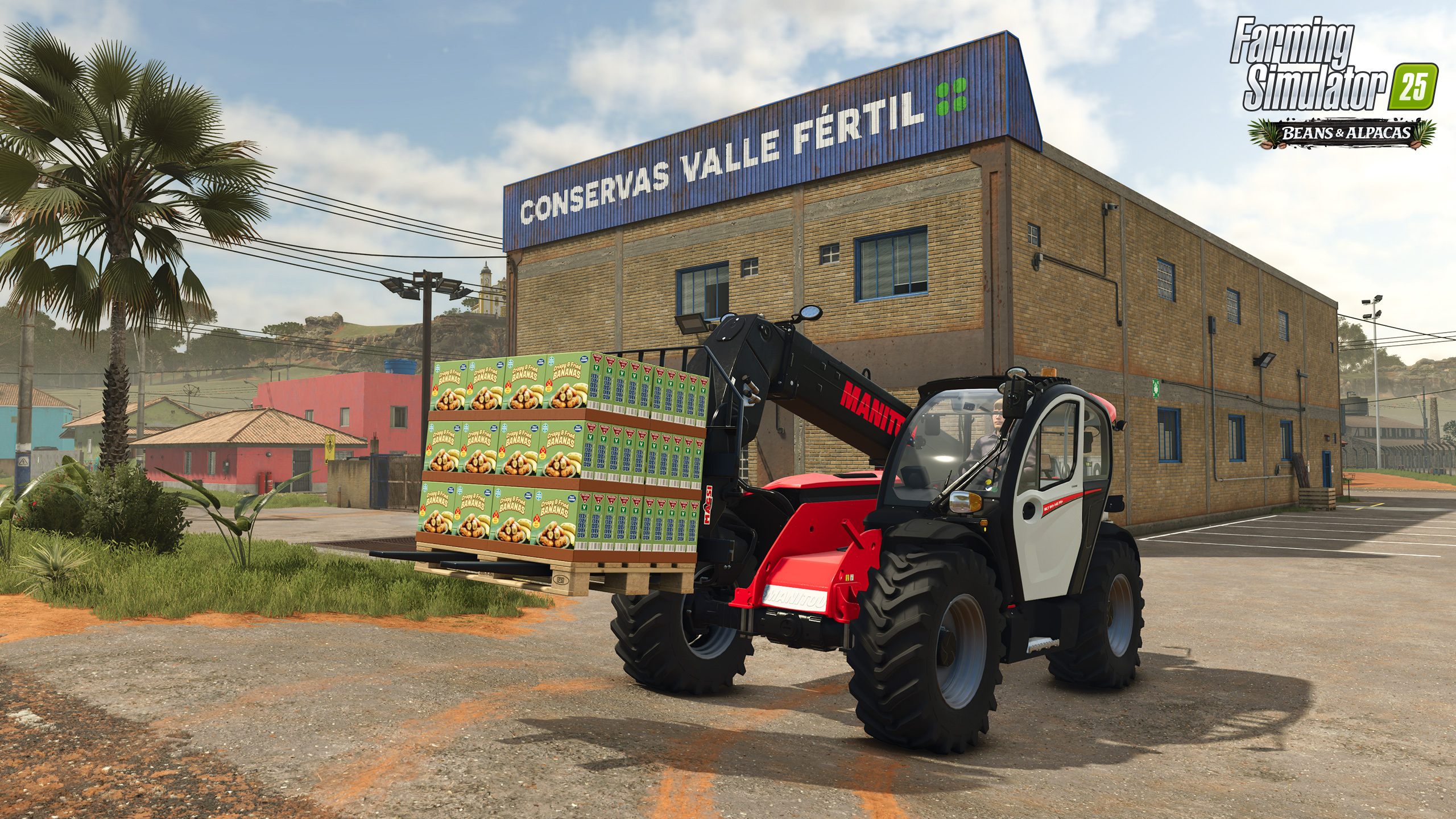 Alpacas in Farming Simulator 25