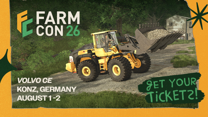 FarmCon 26: До встречи в Volvo 1 и 2 августа! FarmCon 26: До встречи в Volvo 1 и 2 августа!
