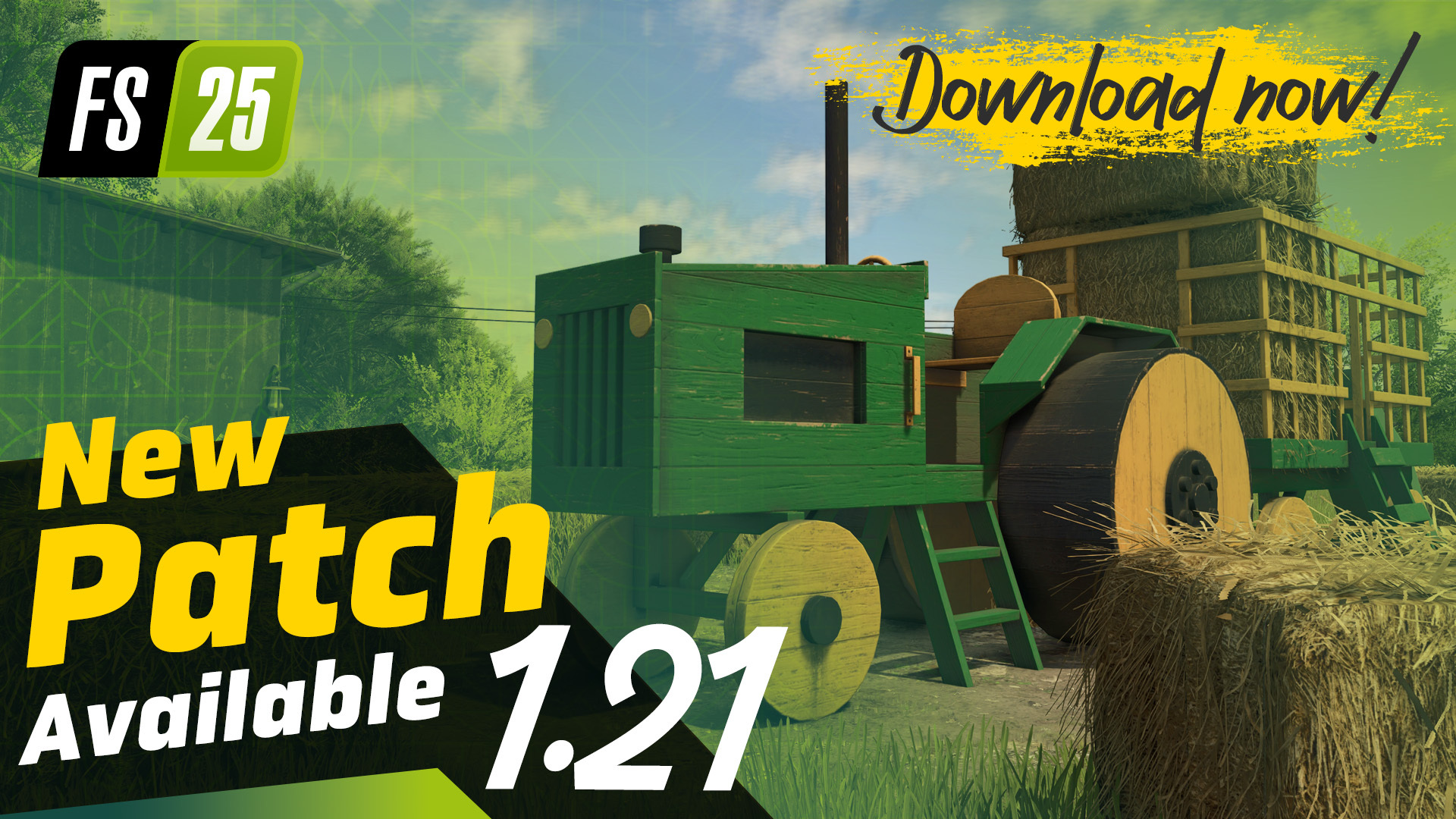 Farming Simulator 25 Update Banner