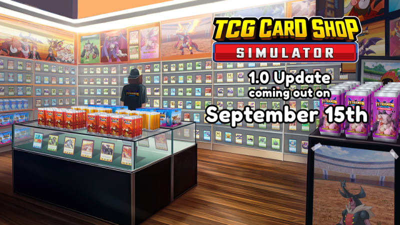 ????TCG Card Shop Simulator 1.0 Release Date Annoucement????