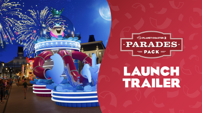 Parades Pack - Available now in Planet Coaster 2