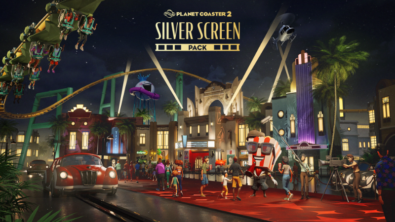Planet Coaster 2 | Silver Screen Pack - Out Now!
