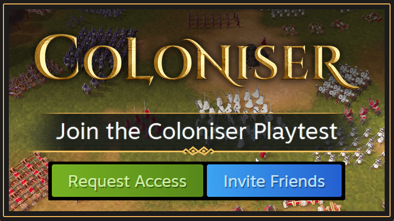 Steam :: Coloniser :: How to playtest Coloniser and invite friends