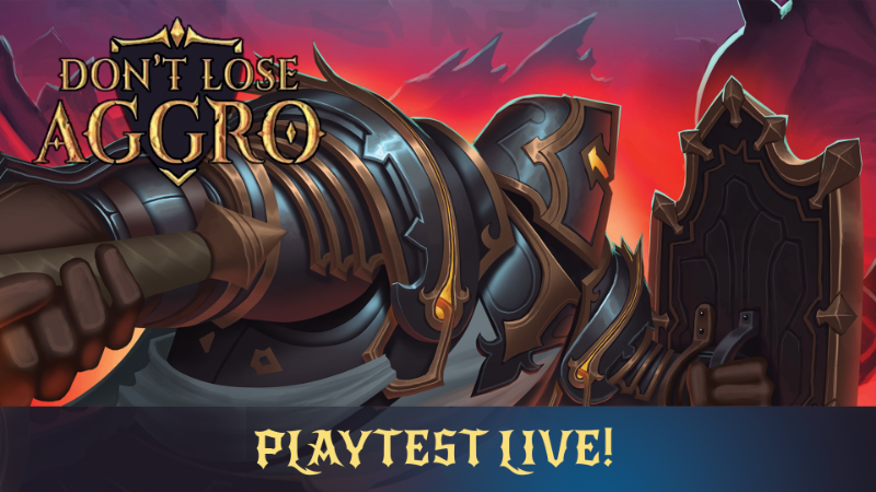 NEWS - Don't Lose Aggro : Nouveau playtest 1 Playtest de la mise à jour de Don't Lose Aggro