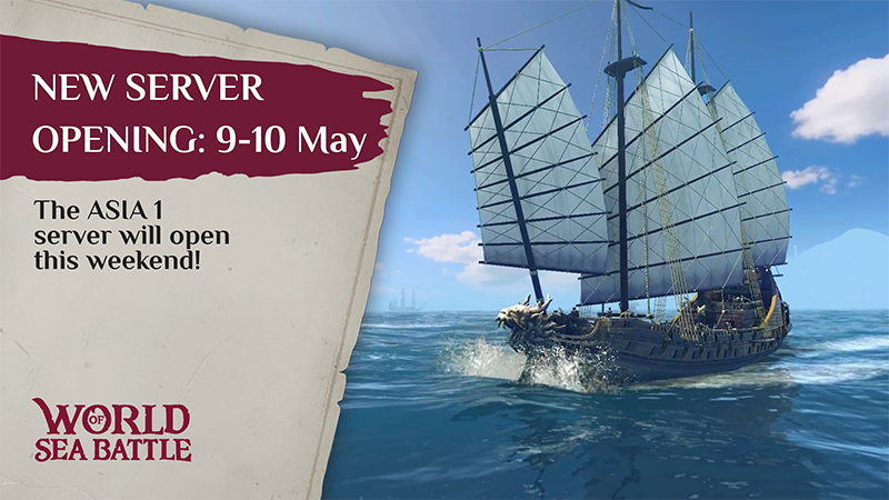 New server opening: May 9-10