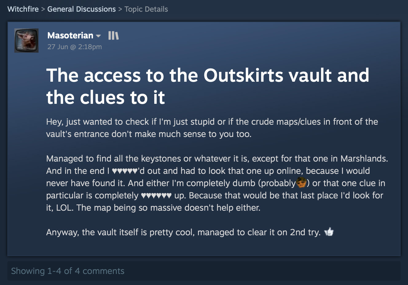 Steam post image