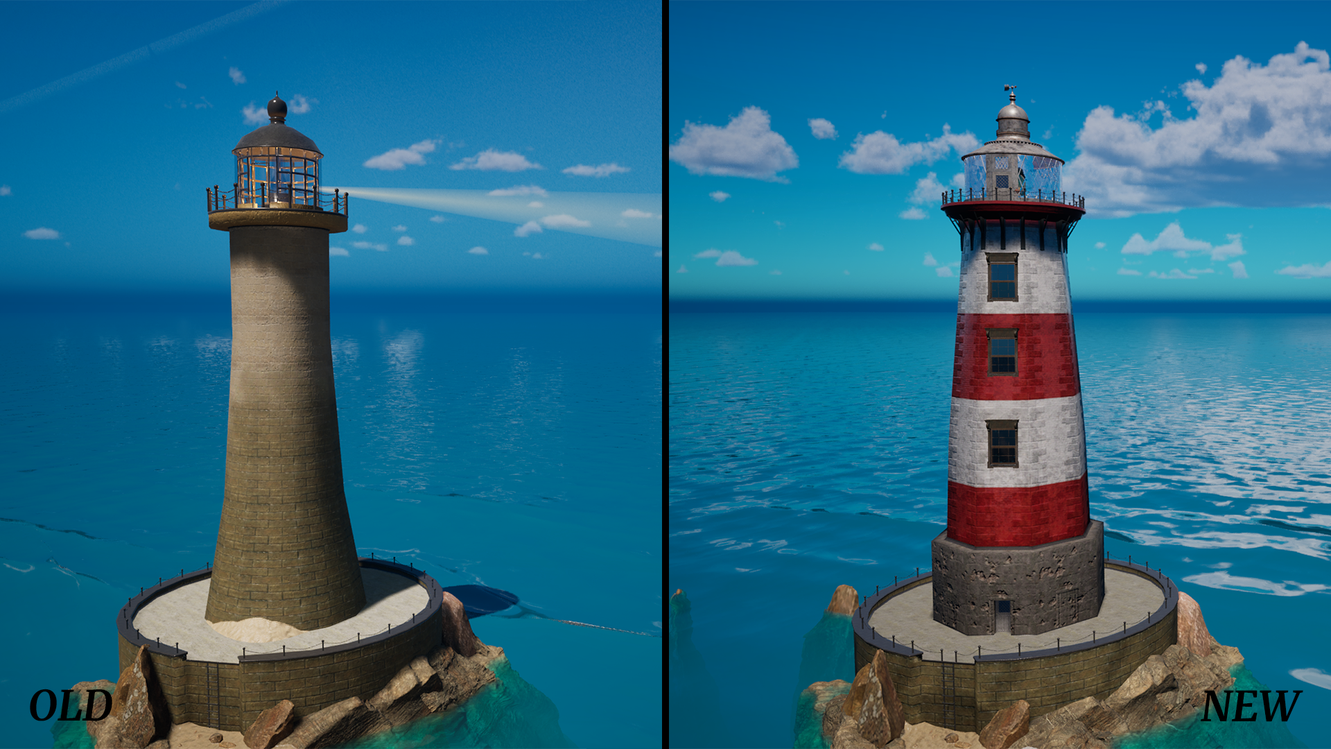 the lighthouse has always been the most iconic structure on the ...