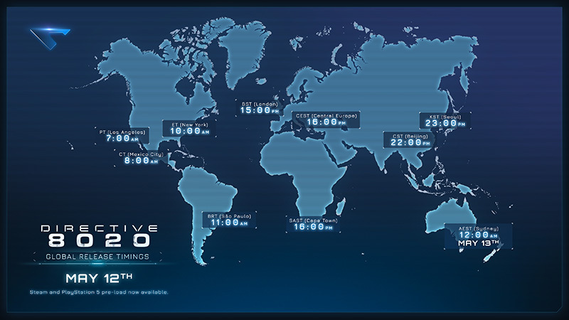 Directive 8020 - Global Release Timings
