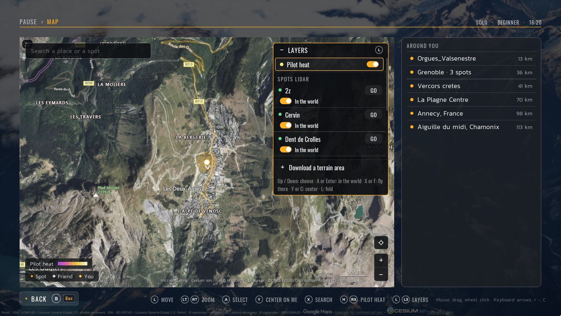 FPV Worldwide 2.1: new interface, flight log, winter world and LiDAR ...
