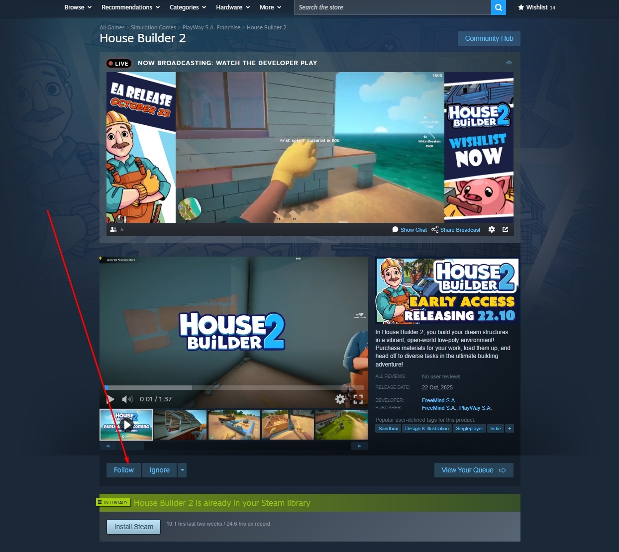 Steam post image