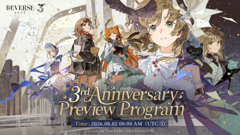 Reverse: 1999 Version 3.7 Coming August 13 Alongside Preview Program
