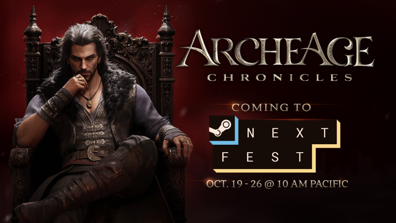 ArcheAge Chronicles Steam 新品節試玩公告圖