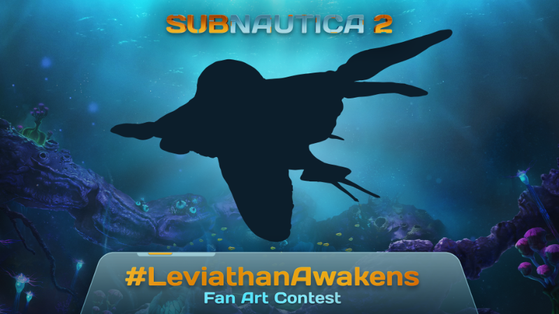 Конкурс фанатского искусства по Subnautica 2: #LeviathanAwakens