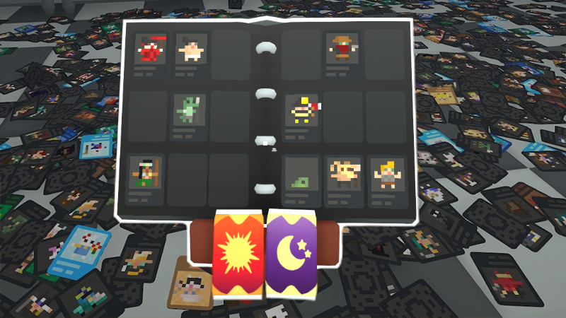 Collectible card system - over 400 unique cards!