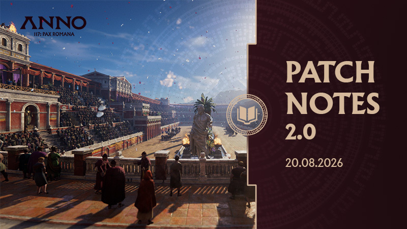 Anno 117: Pax Romana – Update 2.0
