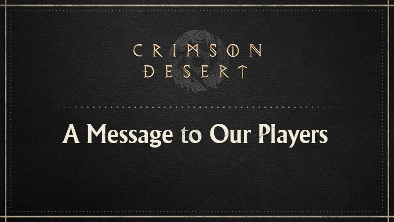 A Message to Our Players