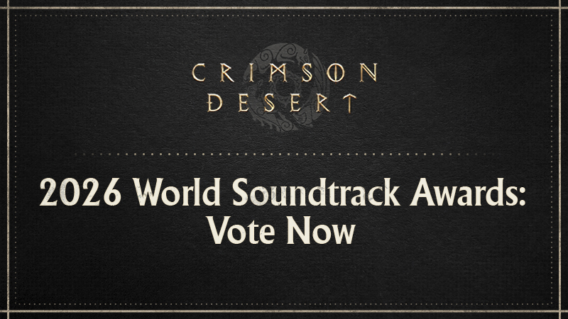 Vote for Crimson Desert at the 2026 World Soundtrack Awards