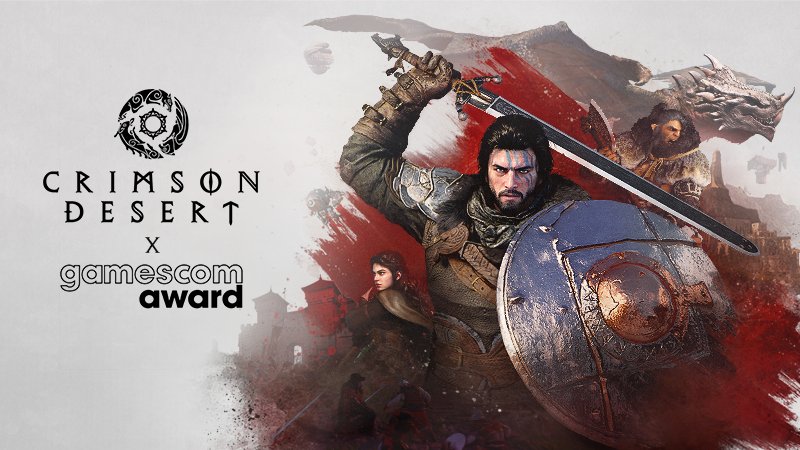 Crimson Desert номинирована на премию gamescom Awards 2026!