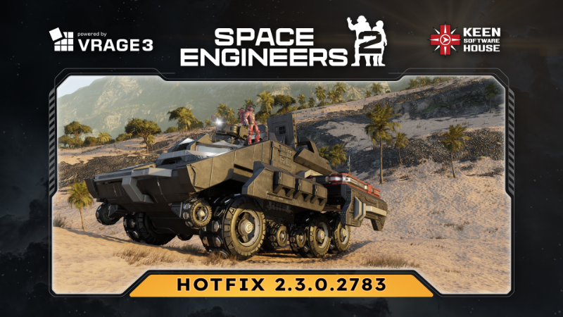 Space Engineers 2: Hotfix 2.3.0.2783