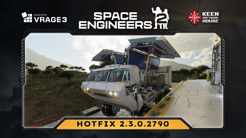 Space Engineers 2: Hotfix 2.3.0.2790